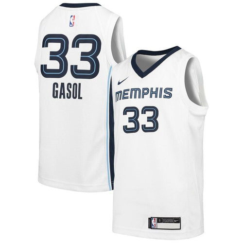 Marc Gasol Memphis Grizzlies Youth Swingman Jersey - Association Edition