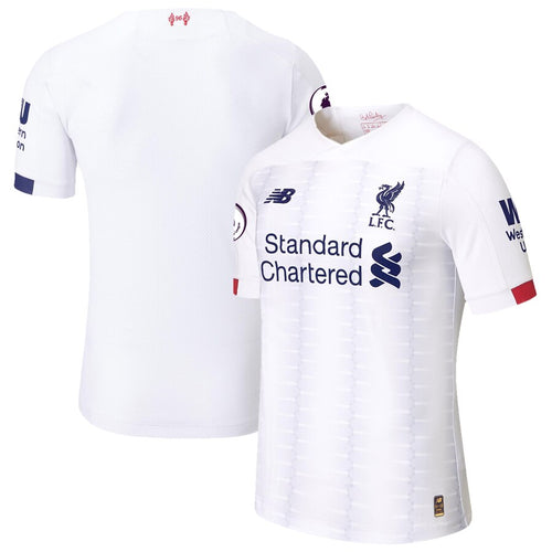 Liverpool New Balance 2019/20 Away Authentic Jersey – White