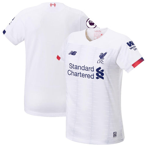 Liverpool New Balance Women's 2019/20 Away Replica Stadium Jersey – White