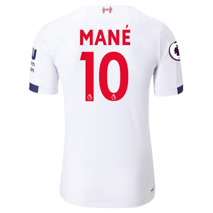 Sadio Mané Liverpool New Balance 2019/20 Away Authentic Player Jersey – White