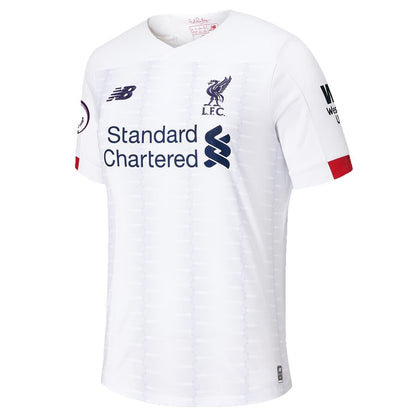 Roberto Firmino Liverpool New Balance 2019/20 Away Replica Player Jersey – White