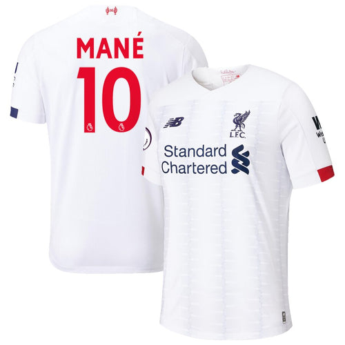 Sadio Mané Liverpool New Balance 2019/20 Away Replica Player Jersey – White