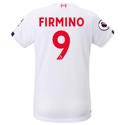 Roberto Firmino Liverpool New Balance Women's 2019/20 Away Replica Stadium Player Jersey – White