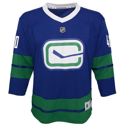 Elias Pettersson 40 Vancouver Canucks Youth Royal 2019/20 Alternate Replica Player Jersey