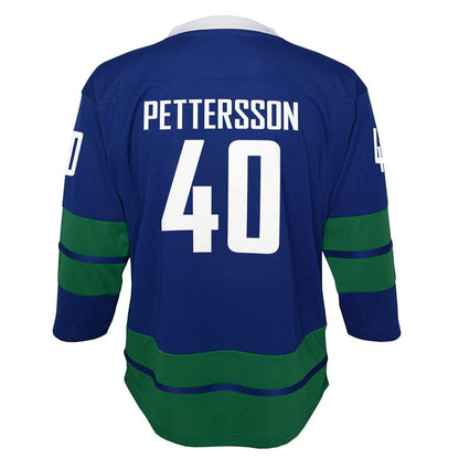 Elias Pettersson 40 Vancouver Canucks Youth Royal 2019/20 Alternate Replica Player Jersey