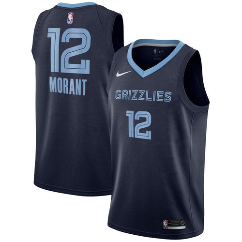 Ja Morant Memphis Grizzlies 2019 NBA Draft First Round Pick Swingman Jersey Navy - Icon Edition