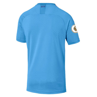 Manchester City Puma 2019/20 Home Replica Blank Jersey – Light Blue