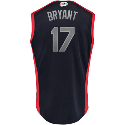 Kris Bryant National League Navy 2019 MLB All-Star Game Workout Player Jersey