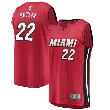 Jimmy Butler Miami Heat Red 2019/20 Fast Break Replica Jersey – Statement Edition