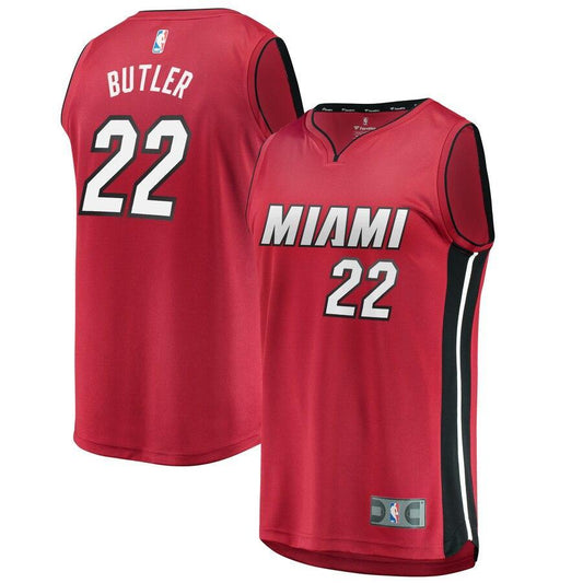 Jimmy Butler Miami Heat Red 2019/20 Fast Break Replica Jersey – Statement Edition
