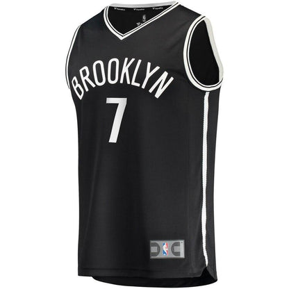 Kevin Durant Brooklyn Nets Black 2019/20 Fast Break Replica Jersey – Icon Edition
