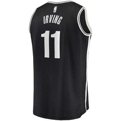 Kyrie Irving Brooklyn Nets Black 2019/20 Fast Break Replica Jersey – Icon Edition