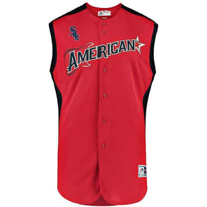 James McCann 33 American League Red 2019 MLB All-Star Game Workout Player Jersey