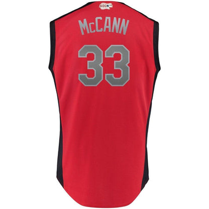 James McCann 33 American League Red 2019 MLB All-Star Game Workout Player Jersey