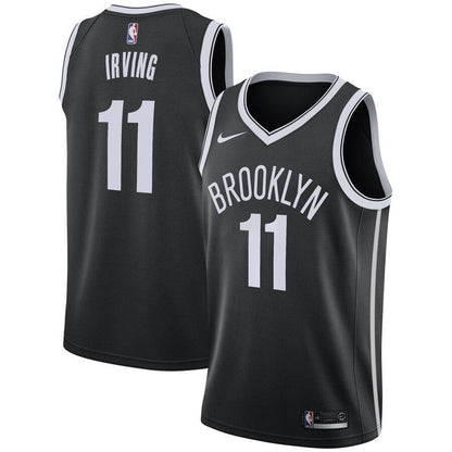 Kyrie Irving Brooklyn Nets 2019/20 Swingman Jersey Black – Icon Edition