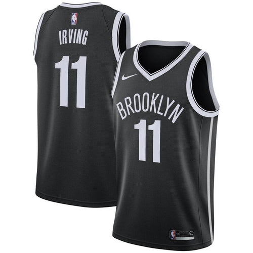Kyrie Irving Brooklyn Nets 2019/20 Swingman Jersey Black – Icon Edition