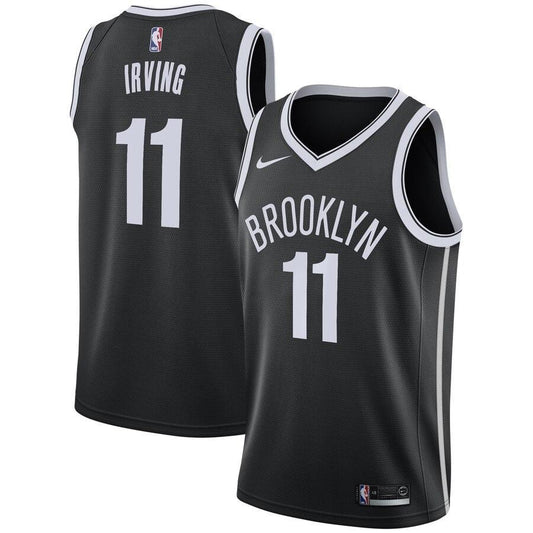 Kyrie Irving Brooklyn Nets 2019/20 Swingman Jersey Black – Icon Edition
