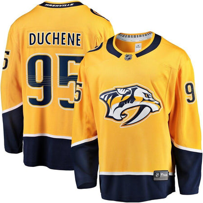 Matt Duchene Nashville Predators  Branded Breakaway Player Jersey – Gold