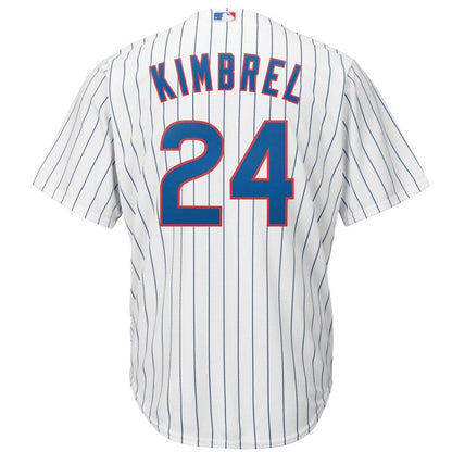 Craig Kimbrel 24 Chicago Cubs White/Royal Cool Base Player Jersey