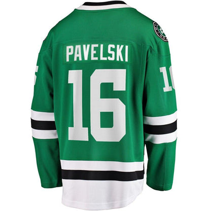 Joe Pavelski Dallas Stars Branded Breakaway Home Player Jersey – Kelly Green