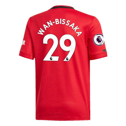Aaron Wan-Bissaka Manchester United adidas Youth 2019/20 Home Replica Player Jersey – Red