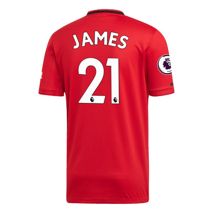 Daniel James Manchester United adidas 2019/20 Home Replica Player Jersey – Red