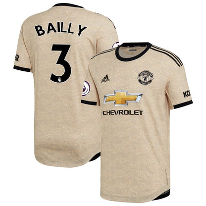 Eric Bailly Manchester United adidas 2019/20 Away Authentic Player Jersey - Tan