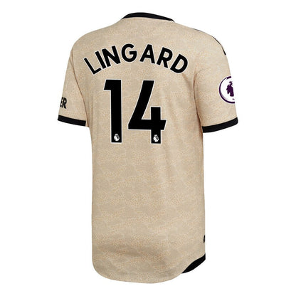 Jesse Lingard Manchester United adidas 2019/20 Away Authentic Player Jersey - Tan