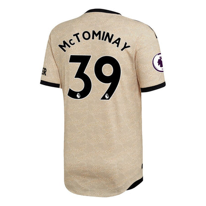 Scott McTominay Manchester United adidas 2019/20 Away Authentic Player Jersey - Tan