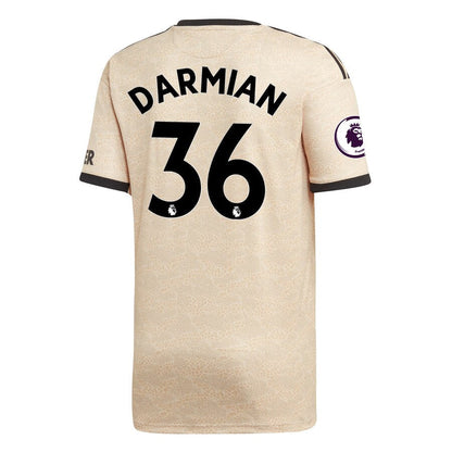 Matteo Darmian Manchester United adidas 2019/20 Away Replica Player Jersey - Tan