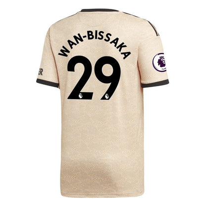 Aaron Wan-Bissaka Manchester United adidas 2019/20 Away Replica Player Jersey - Tan