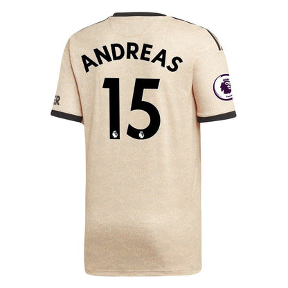 Andreas Pereira Manchester United adidas 2019/20 Away Replica Player Jersey - Tan