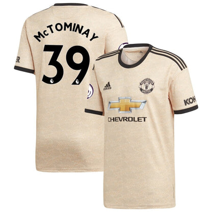 Scott McTominay Manchester United adidas 2019/20 Away Replica Player Jersey - Tan