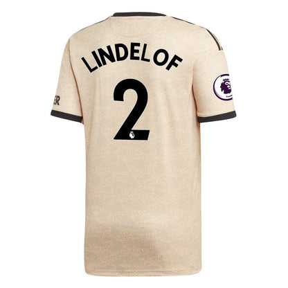 Victor Lindelöf Manchester United adidas Youth 2019/20 Away Replica Player Jersey - Tan