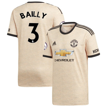 Eric Bailly Manchester United adidas Youth 2019/20 Away Replica Player Jersey - Tan