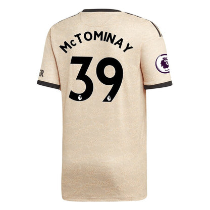 Scott McTominay Manchester United adidas Youth 2019/20 Away Replica Player Jersey - Tan