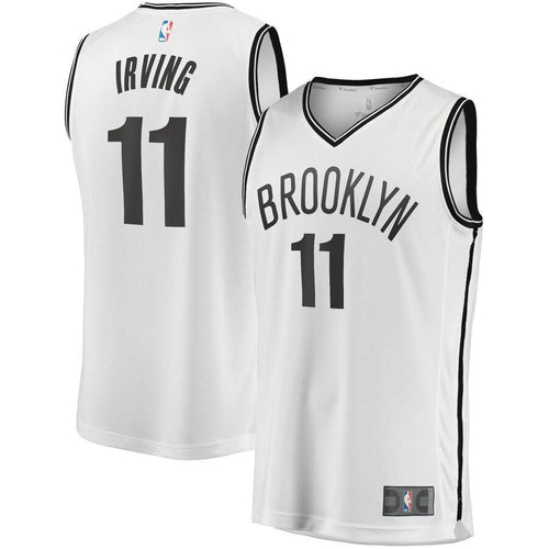Kyrie Irving Brooklyn Nets Fast Break Replica Jersey White – Association Edition