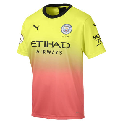 Kevin De Bruyne Manchester City Puma 2019/20 Third Replica Player Jersey – Yellow