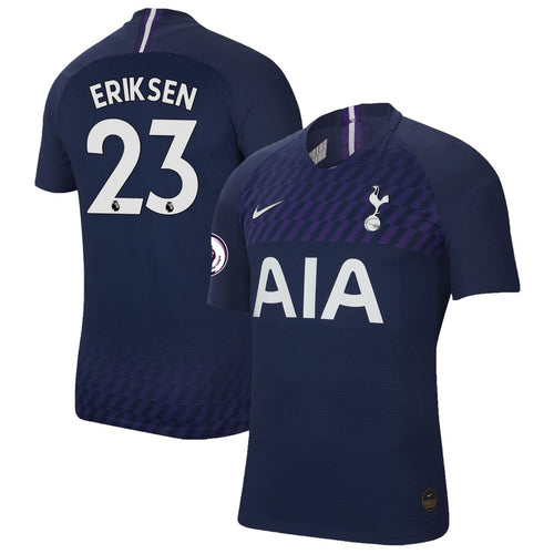 Christian Eriksen Tottenham Hotspur Nike 2019/20 Away Authentic Vapor Match Player Jersey – Blue