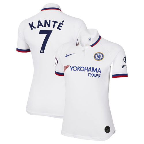 N'Golo Kanté Chelsea Nike Women's 2019/20 Away Replica Breathe Stadium Player Jersey – White