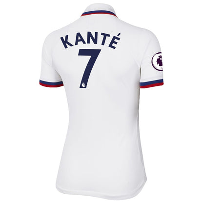 N'Golo Kanté Chelsea Nike Women's 2019/20 Away Replica Breathe Stadium Player Jersey – White