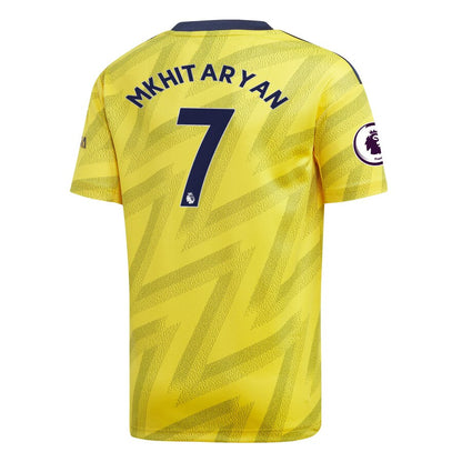 Henrikh Mkhitaryan Arsenal adidas Youth 2019/20 Away Replica Player Jersey – Yellow
