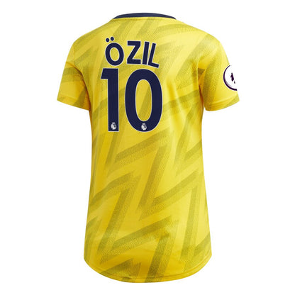 Mesut Özil Arsenal adidas Women's 2019/20 Away Replica Player Jersey – Yellow