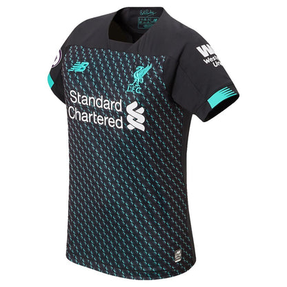 Virgil Van Dijk Liverpool New Balance Women's 2019/20 Third Replica Player Jersey - Black