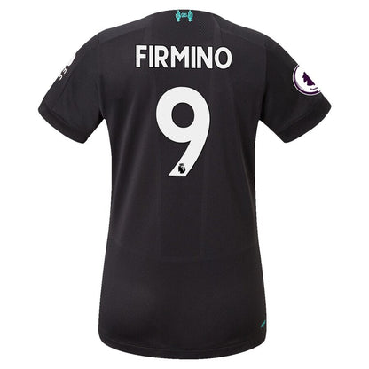 Roberto Firmino Liverpool New Balance Women's 2019/20 Third Replica Player Jersey - Black