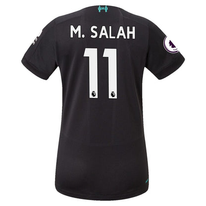 Mohamed Salah Liverpool New Balance Women's 2019/20 Third Replica Player Jersey - Black