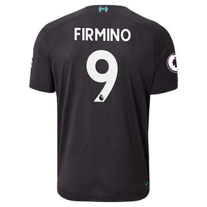 Roberto Firmino Liverpool New Balance 2019/20 Third Authentic Player Jersey - Black