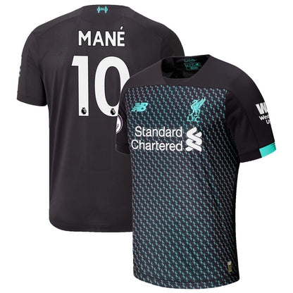 Sadio Mané Liverpool New Balance 2019/20 Third Authentic Player Jersey - Black