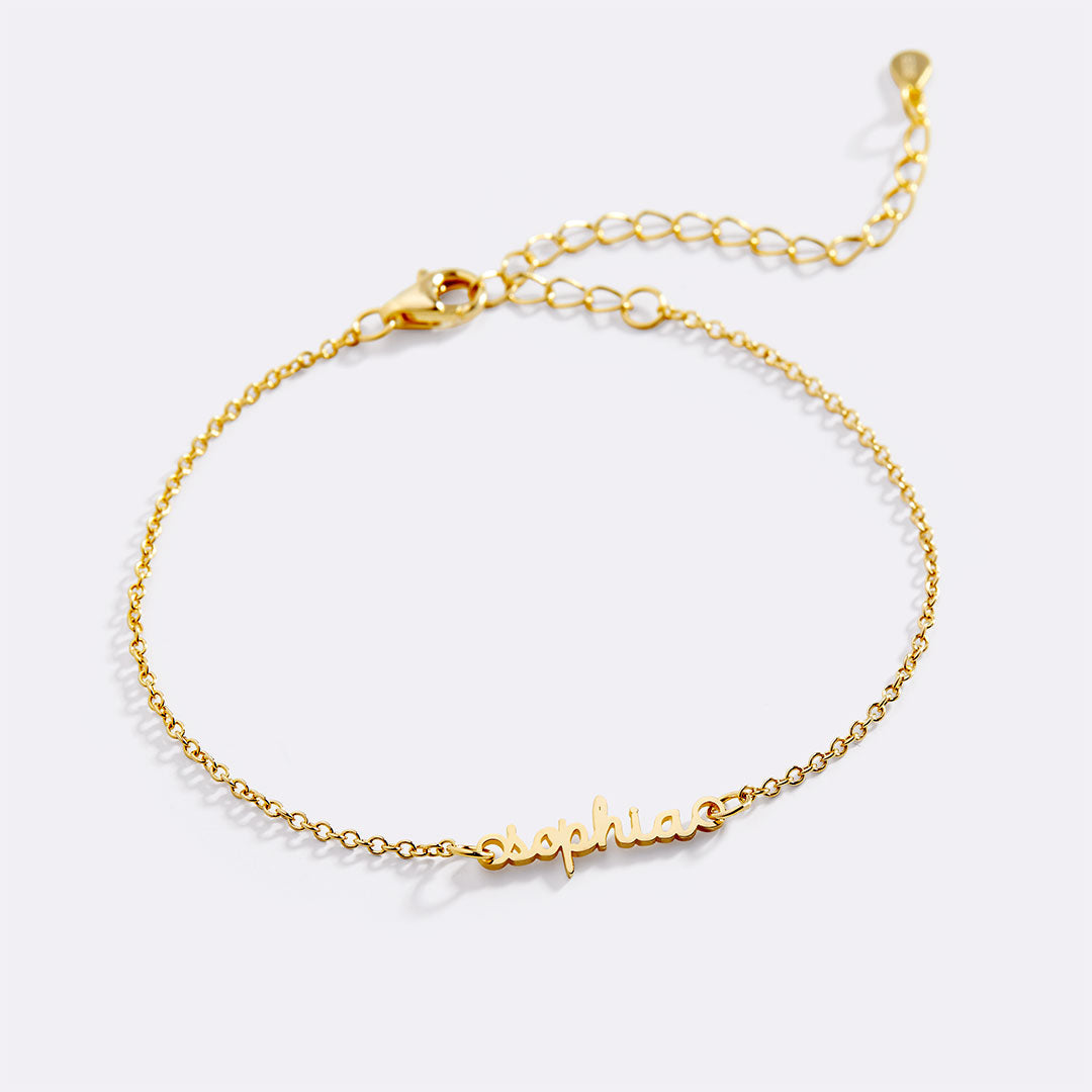 Dainty Personalized Name Bracelet