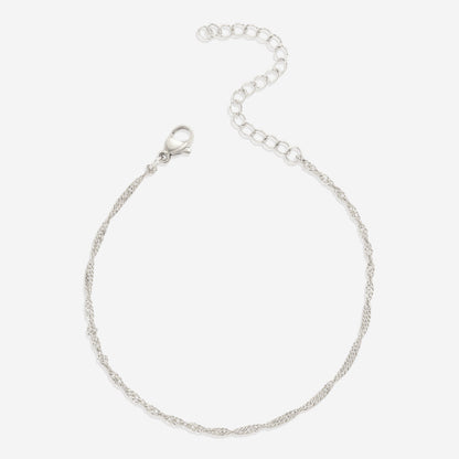 Singapore Twist Chain Bracelet